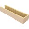 Ekena Millwork 6in. W x 4in. H x 24in. L Block Woodgrain TimberThane Rafter Tail, Primed Tan RFTUR06X04X24BLKRCPR - alternate 4